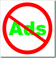 no ads