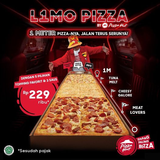 limo pizza by pizza hut