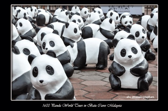 1600 Panda, pandas, malaysia, WWF, Paulo Grangeon, Batu Caves, Publika Shoppng Mall, 1600 Panda World Tours