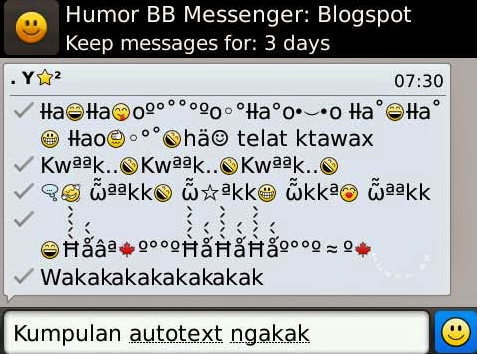 Auto Text BB Messengger Terlengkap Buat Penggila Android yang Gemar Ber-BBMan