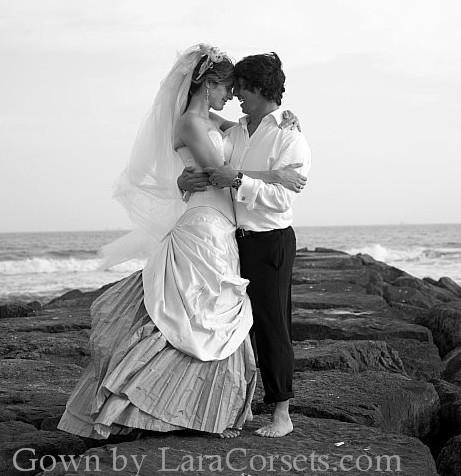 Dress of March Victorian Steampunk Wedding Outfit