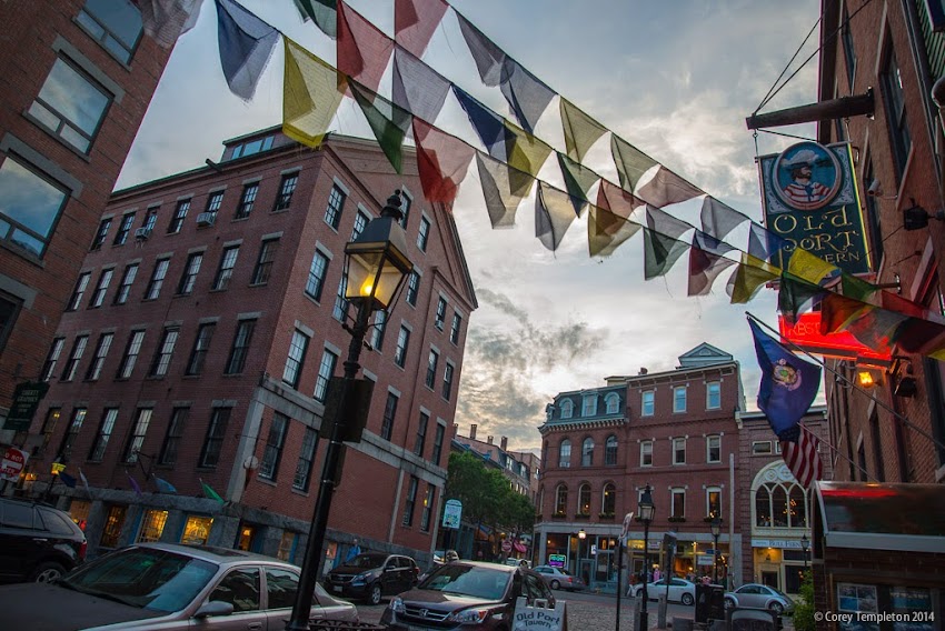 Portland, Maine The Old Port Moulton Street during Summer June 2014 Photo by Corey Templeton