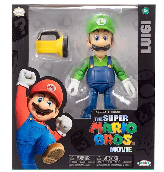 Jakks Super Mario Brothers Movie figures Luigi