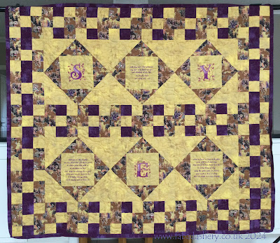 Rosemary's Embroidered Wedding Quilt