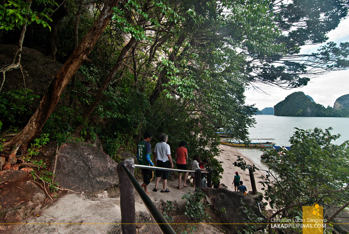 Rock Trail at Thailand's James Bond Island