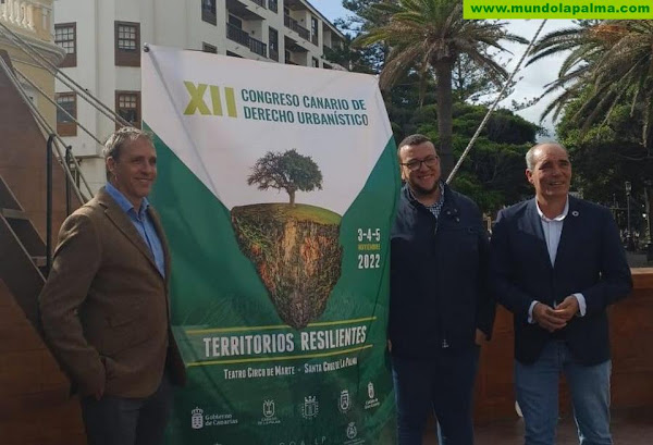 El Congreso canario anual de Derecho Urbanístico se celebra este año en la ciudad de Santa Cruz de La Palma