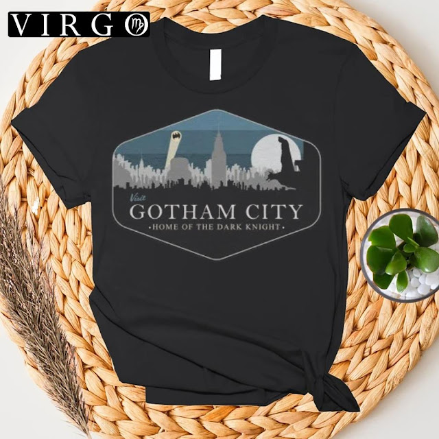 Home Of the Dark Knight Batman T-Shirt Design