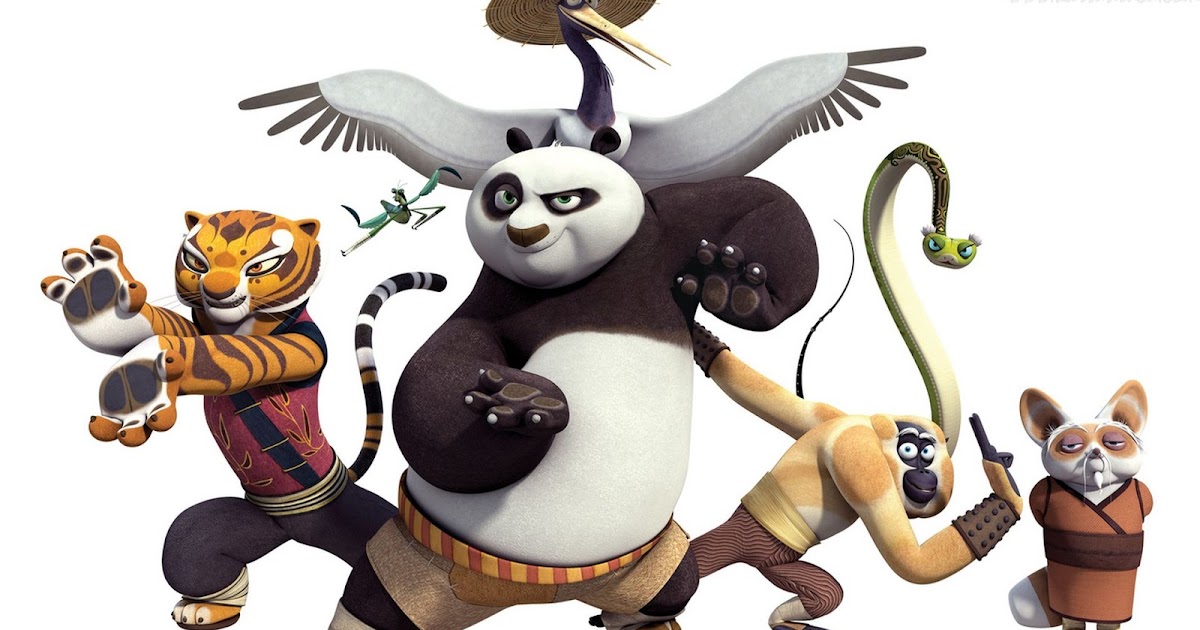 WALLPAPER PO KUNGFU PANDA  Gambar Kartun Lucu dan 