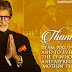 Amitabh Bachchan thanks fans for wishes on National Award win .