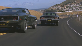 "Bullitt" car chase