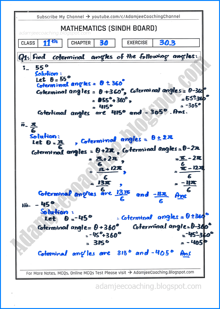 introduction-to-trigonometry-exercise-30-3-mathematics-10th