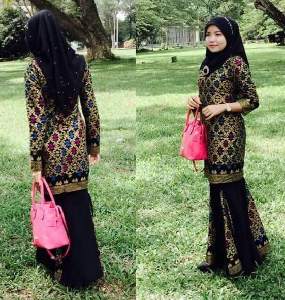 Model Baju dan Rok Songket Terbaru Trend Fashion Wanita 