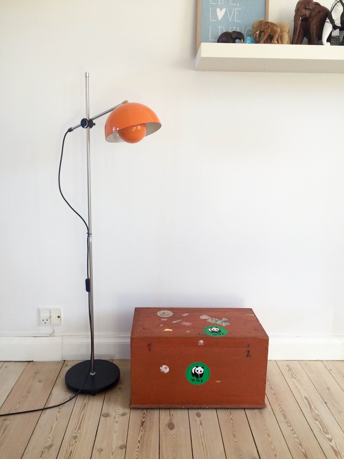 Retro Furniture: Flowerpot standerlampe