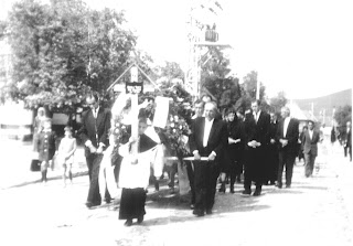 Brogli Terézia temetése 1968