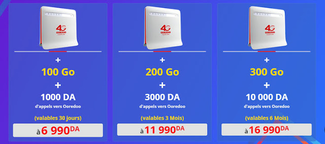 عرض أوريدو الجديد Ooredoo Sahla Box 4g مضاعفة رصيد 100 غيغابايت !