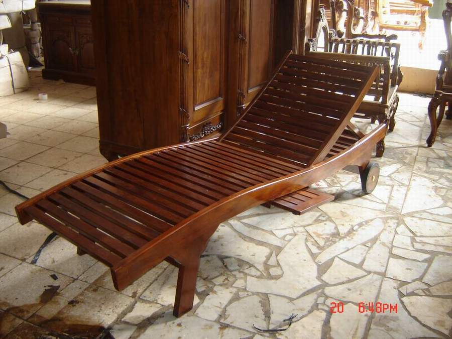 AYUJATI FURNITURE Jom santai dengan kerusi kayu  jati 