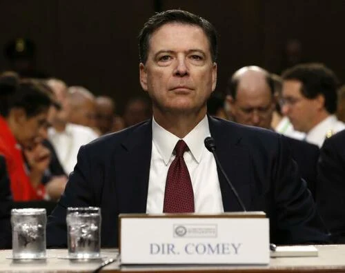 Former FBI Director James Comey.