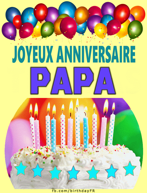 Joyeux Anniversaire Papa Images Gif