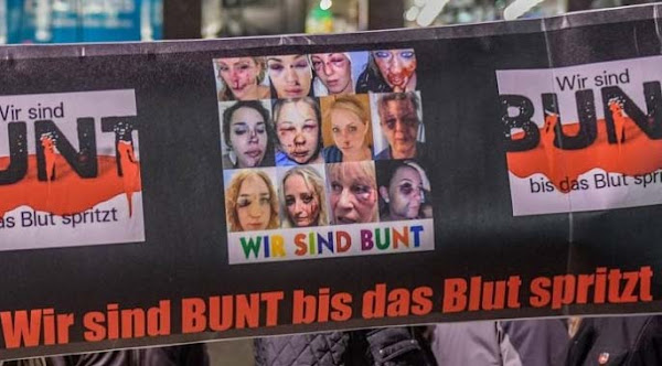 Bunt bis das Blut spritzt, Merkels Lieblinge, Allahu akbar, Immigrantengewalt, Moslems, Islam