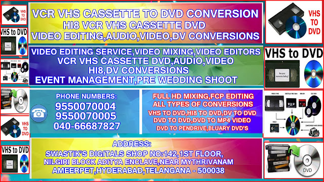 HI8 to DVD Conversion