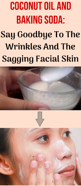Coconut Oil And Baking Soda: Say Goodbye To The Wrinkles And The Sagging Facial Skin
