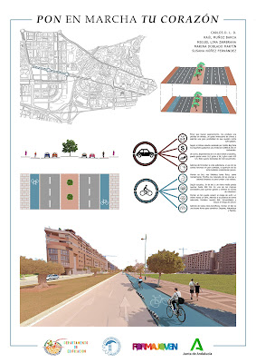 Uso bicicleta Covid-19, Proyectos de Edificación, IES Politécnico Málaga