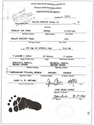 Obama Failure and Socialism | Kenyan Birth Certificate