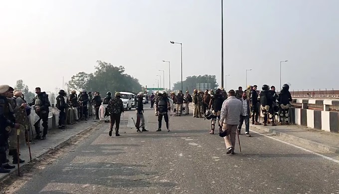 किसानों के दिल्ली मार्च से पहले पंचकुला में धारा 144, हरियाणा के 7 जिलों में मोबाइल इंटरनेट बंद |