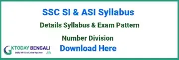 SSC SI Syllabus 2021