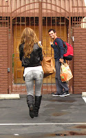 Audrina Patridge out for dance practice with Tony Dovolani