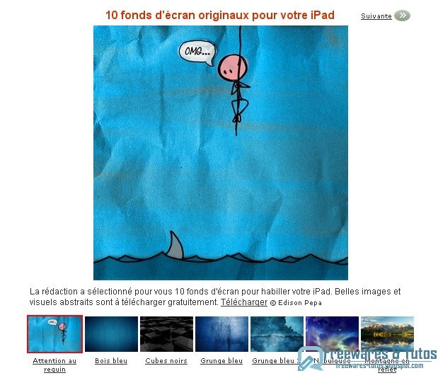 10 fonds d'écran originaux pour votre iPad
