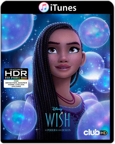 Wish (2023) 2160p DV HDR IT WEB-DL Latino (Animación. Fantástico. Aventuras. Comedia. Musical)