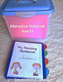 How to organize and manage interactive notebook materials