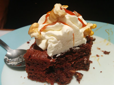 brownie chantilly caramel