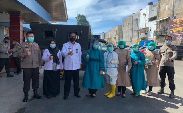 Polda Lampung Beri Bantuan 1.000 Alat Test Rapid Antigen Ke Lapas Kelas I Bandar Lampung