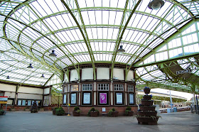 Wemyss Bay train station and ferry station, railway architecture in Scotland Wemyss Bay train station and ferry station, railway architecture in Scotland