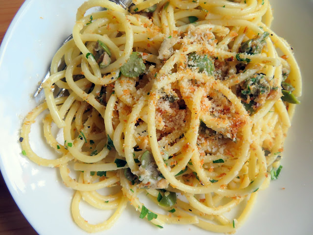 Lemon & Green Olive Pasta