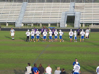 Varsity Trojans line up