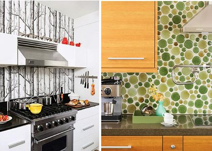 Inspired Whims: Creative and Inexpensive Backsplash Ideas