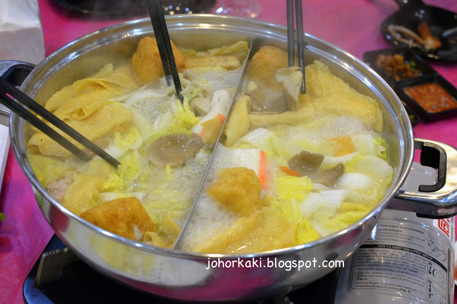 Happy Together Steamboat Johor Bahru Mount Austin 同乐家火锅 Johor Kaki Travels For Food