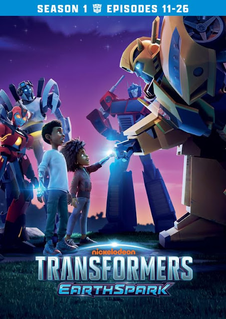 'Transformers: EarthSpark - Season One Episodes 11-26' DVD Cover Art
