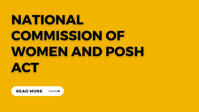 National Commission of Women and POSH ACT