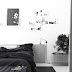 Trang trí phòng ngủ đơn giản nhưng hiện đại với gam màu đen trắng