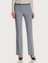 <br />Calvin Klein Women's Solid Modern-Fit Pant