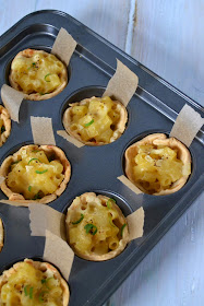 mini mac 'n' cheese pies