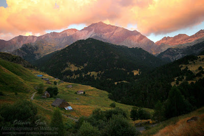 Coucher de soleil sur les Posets