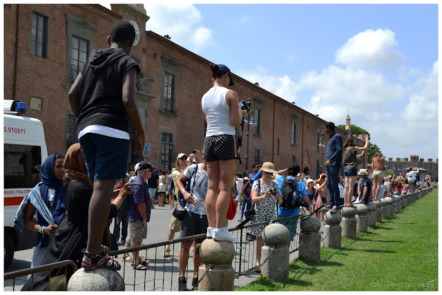 Miasto Krzywej Wieży - Piza - Campo dei Miracoli - Flash Mob