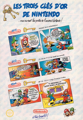 publicité pour le club Nintendo pour le magazine Nintendo Player