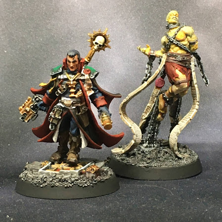 Inquisitor Gregor Eisenhorn and Cherubael