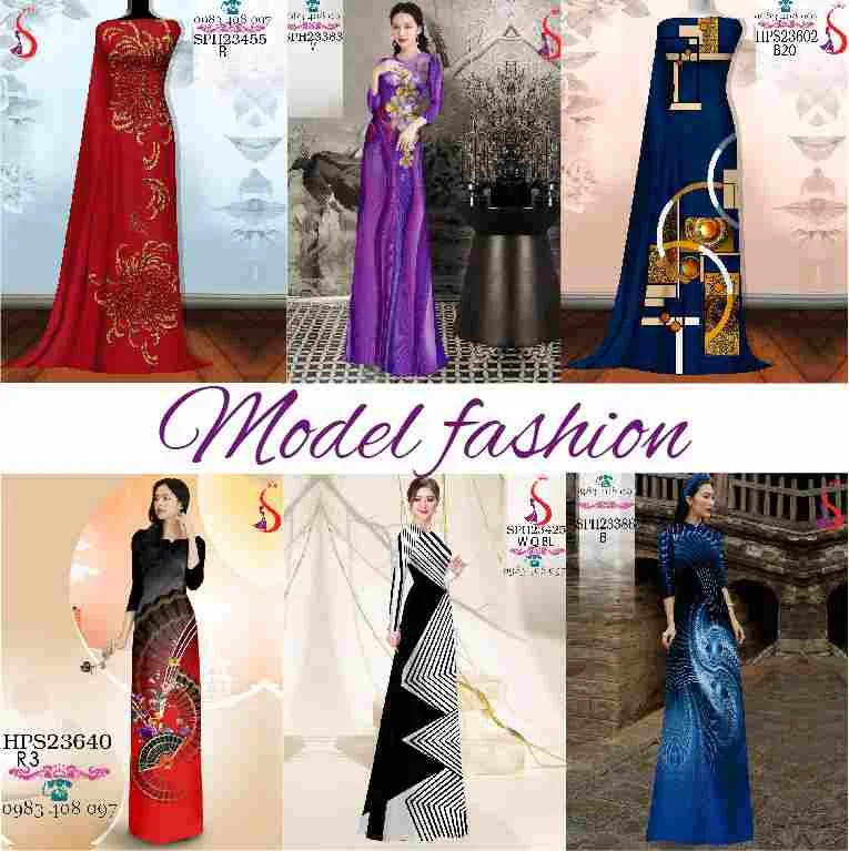 Các mẫu áo dài Model Fashion nét đẹp khác biệt